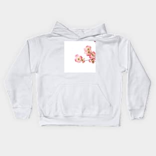 Pink Flower Kids Hoodie